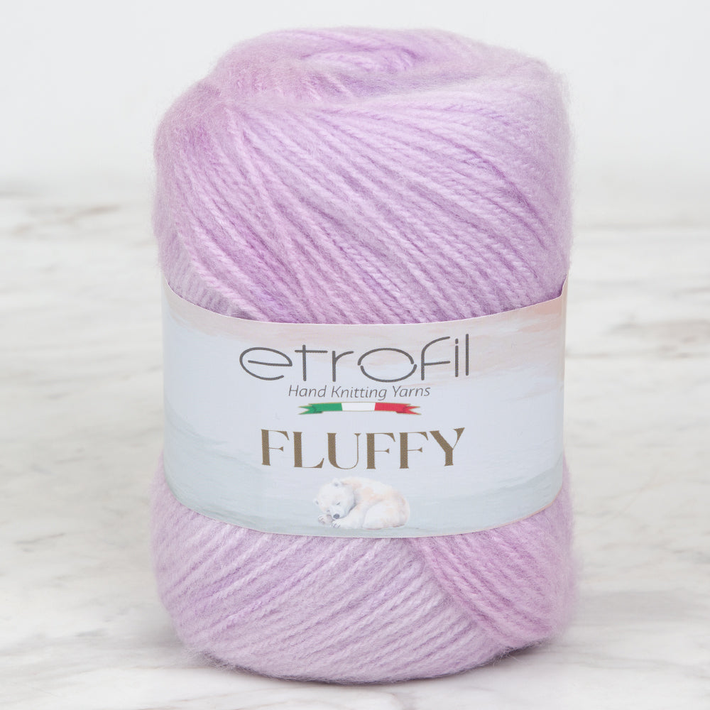 Etrofil Fluffy Lila El Örgü İpi - SE1143